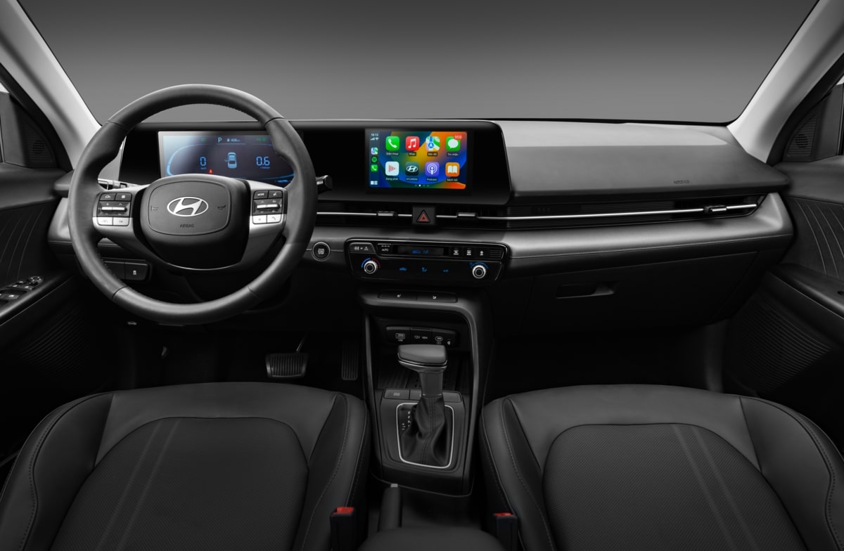 nội thất hyundai accent